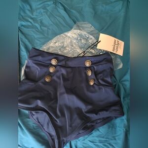 Unique Vintage Nautical Swim Bottoms